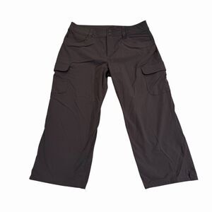 Eddie Bauer Travex Pants Women’s Stretch Crop Capris Size 10 Gay Lightweight